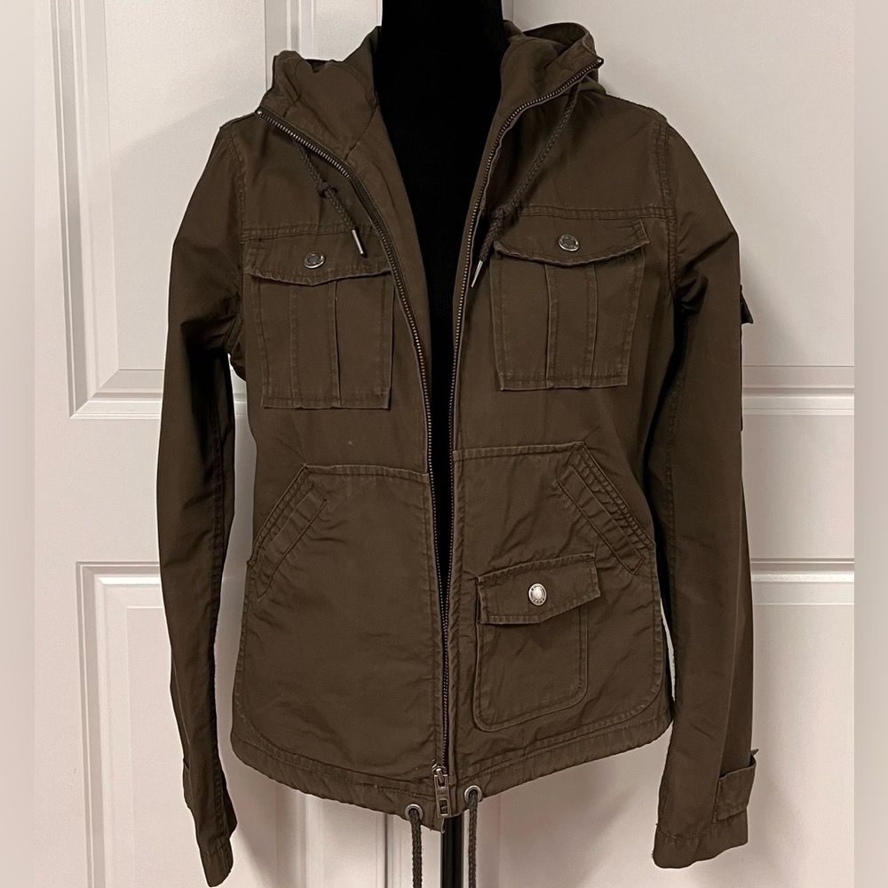 L.O.G.G. By H&M Olive Utility Jacket